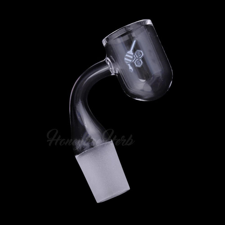 HONEY BEVEL BOWL QUARTZ BANGER - 90° DEGREE | YL - High For Low