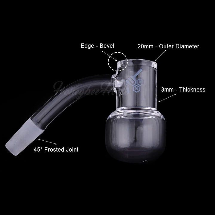 HONEY KETTLE QUARTZ BANGER - 45° DEGREE | YL - High For Low