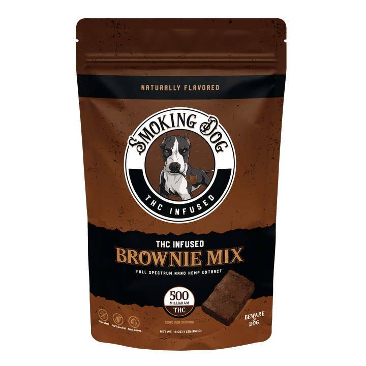 Smoking Dog THC Brownie Mix 500mg - High For Low