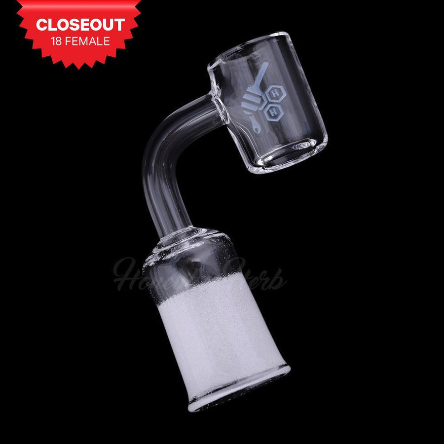 THICK ORIGINAL QUARTZ BANGER - 90° DEGREE | YL-CLOSEOUT - High For Low