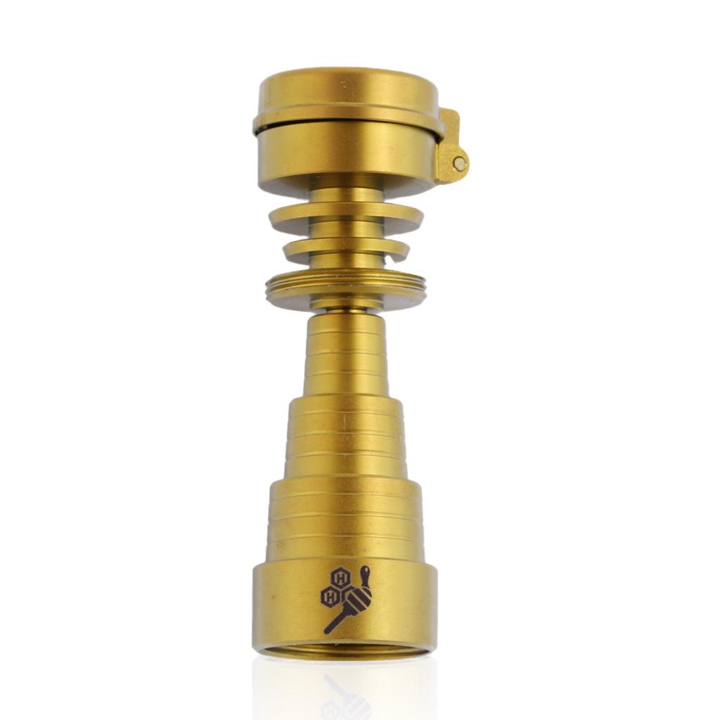 TITANIUM 6 IN 1 CARB CAP DAB NAIL - High For Low