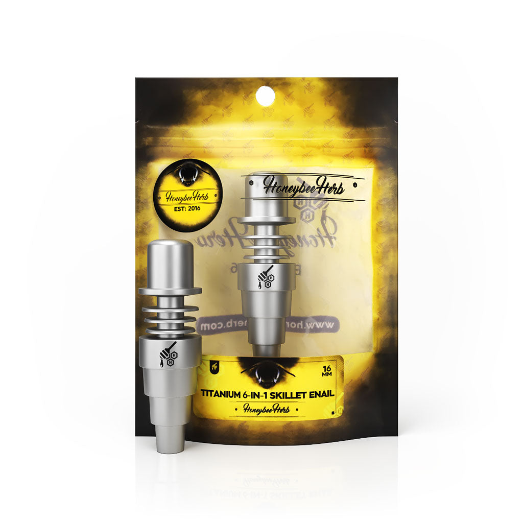 TITANIUM 6 IN 1 SKILLET ENAIL DAB NAIL