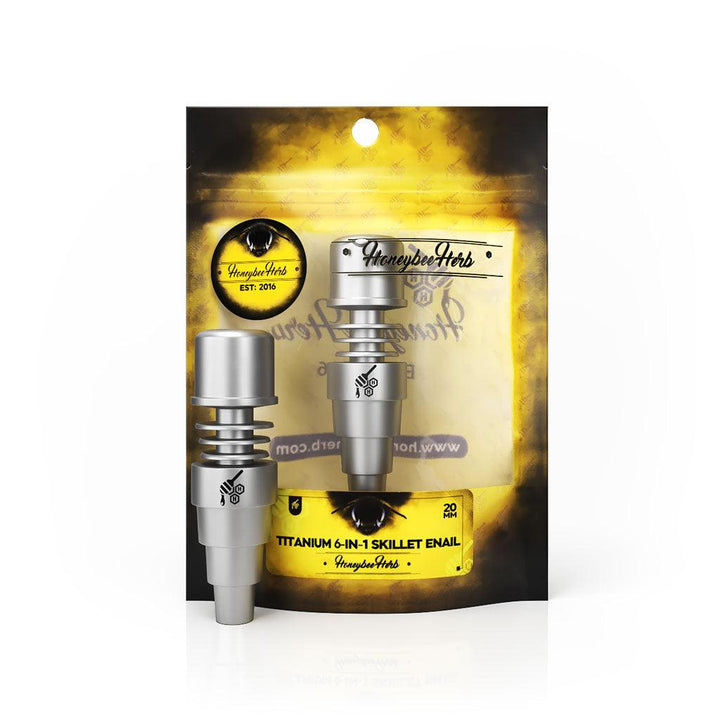 TITANIUM 6 IN 1 SKILLET ENAIL DAB NAIL - High For Low