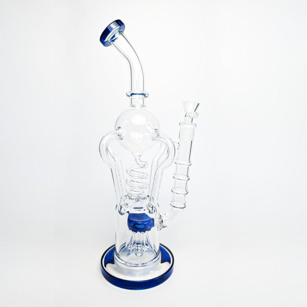 COIL AND SPRINKLER TREE DUAL PERC RECYCLER RIG - High For Low