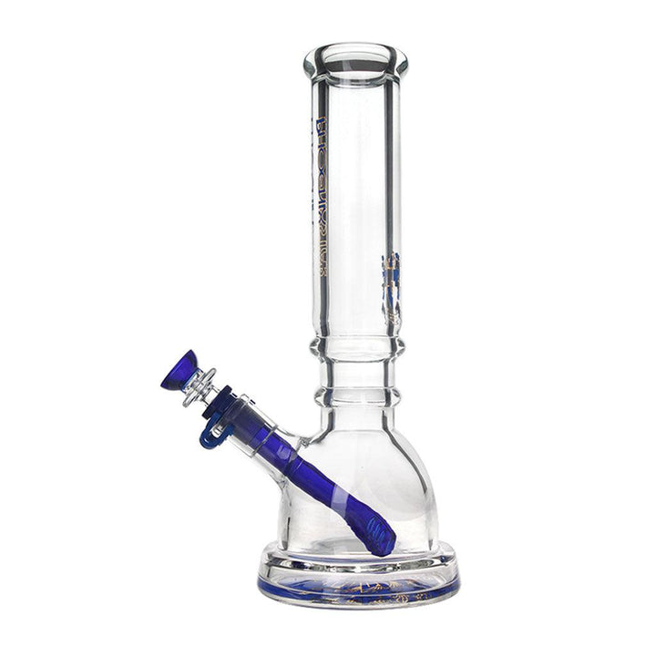 Phoenix Star 7mm Glass 12 Inches Beaker Bong With Wide Base