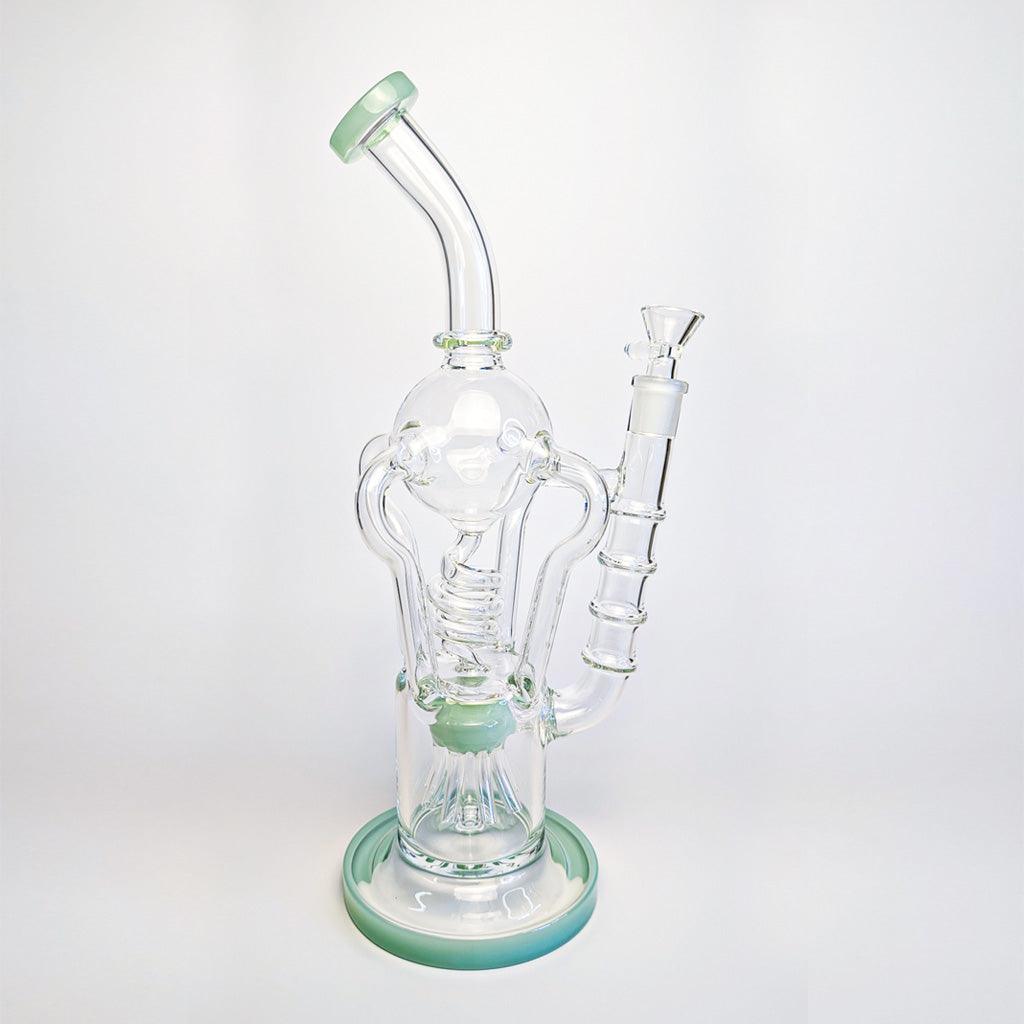 COIL AND SPRINKLER TREE DUAL PERC RECYCLER RIG - High For Low