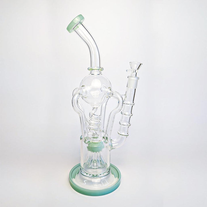 COIL AND SPRINKLER TREE DUAL PERC RECYCLER RIG - High For Low