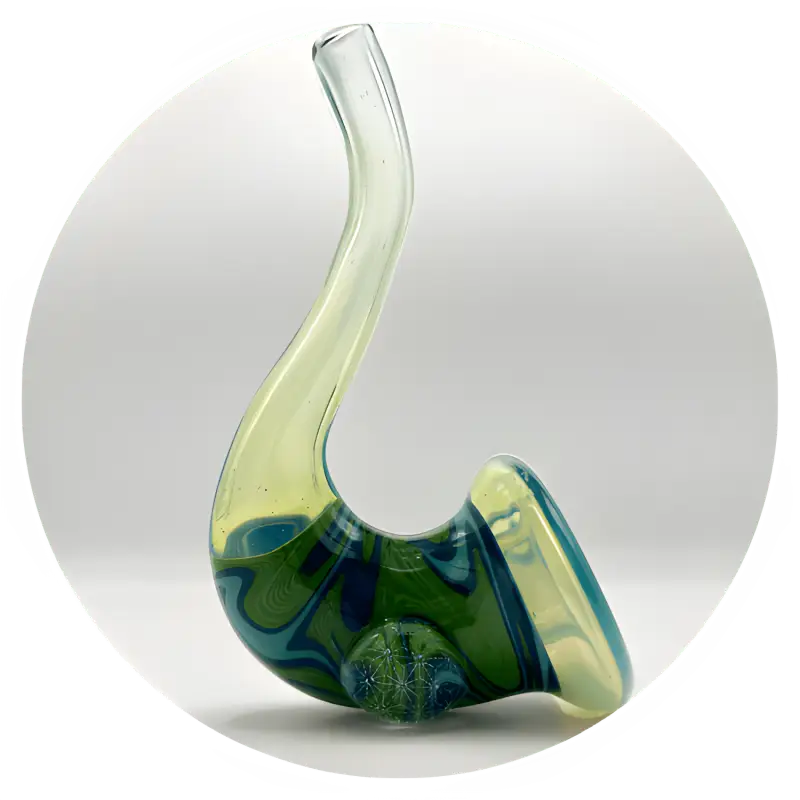 Forested Coast Sherlock by Lear Glass