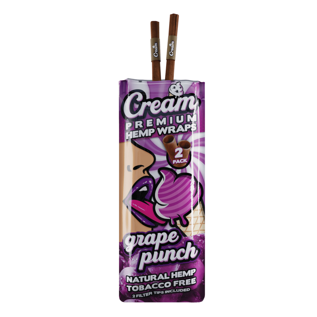 Grape Punch Terpene Infused Hemp Wrap 2 Wraps