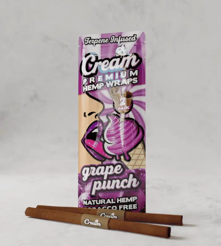 Grape Punch Terpene Infused Hemp Wrap 2 Wraps