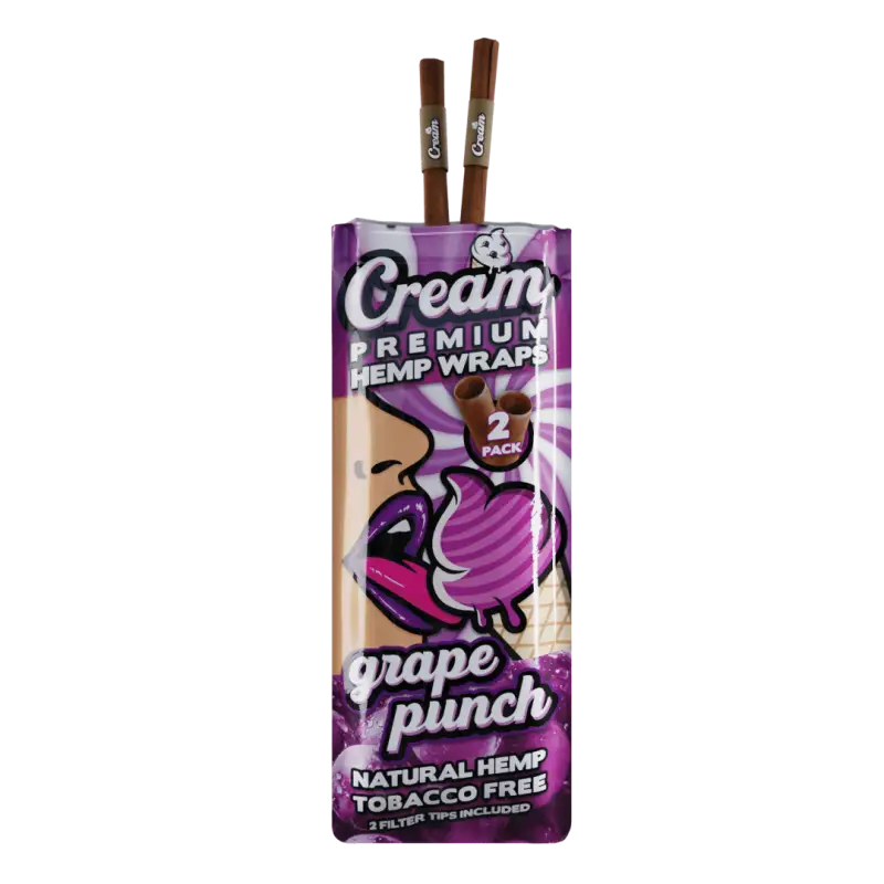 Grape Punch Terpene Infused Hemp Wrap 2 Wraps