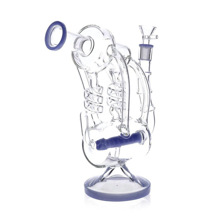 INLINE BARREL GANGSTER RECYCLER BONG - High For Low