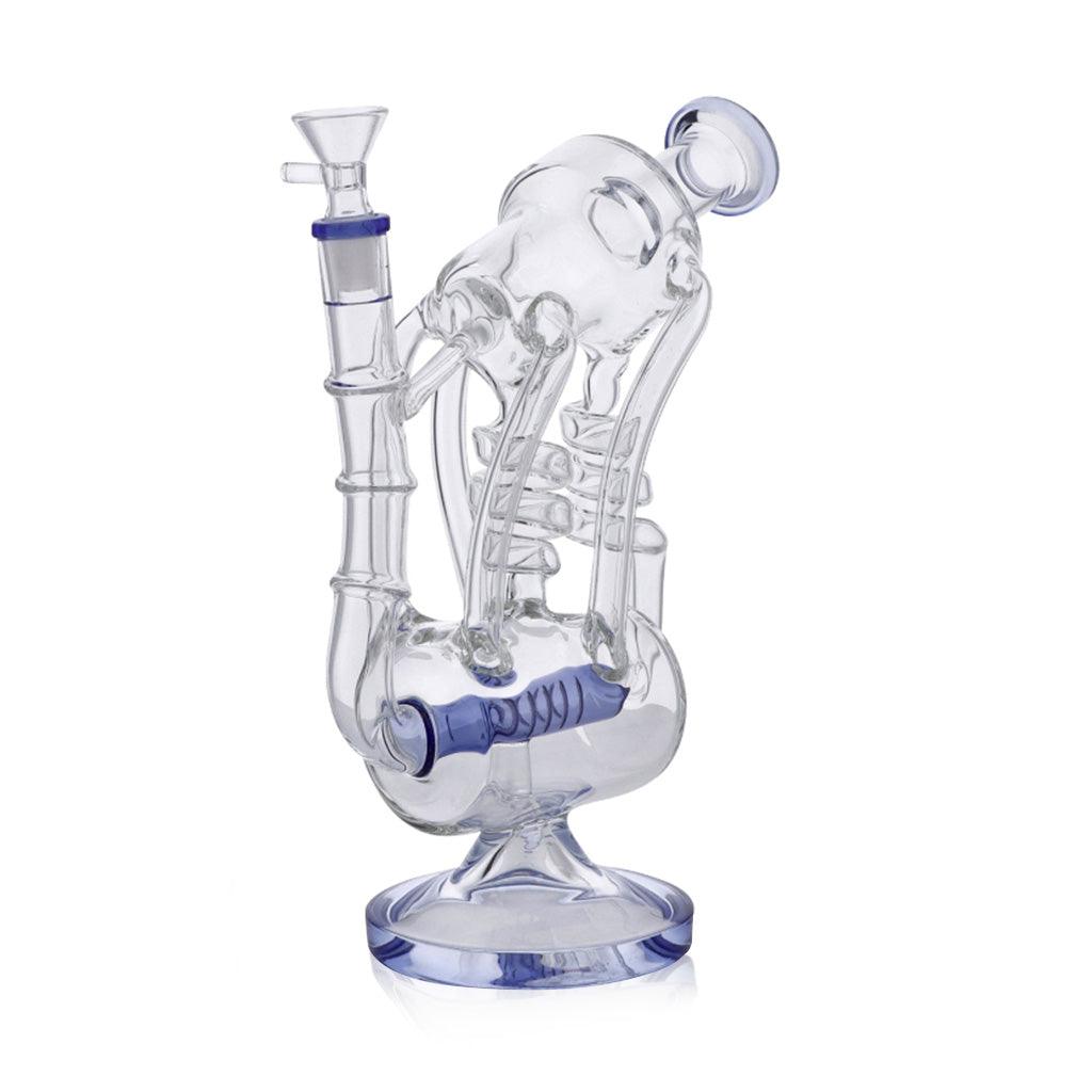 INLINE BARREL GANGSTER RECYCLER BONG - High For Low