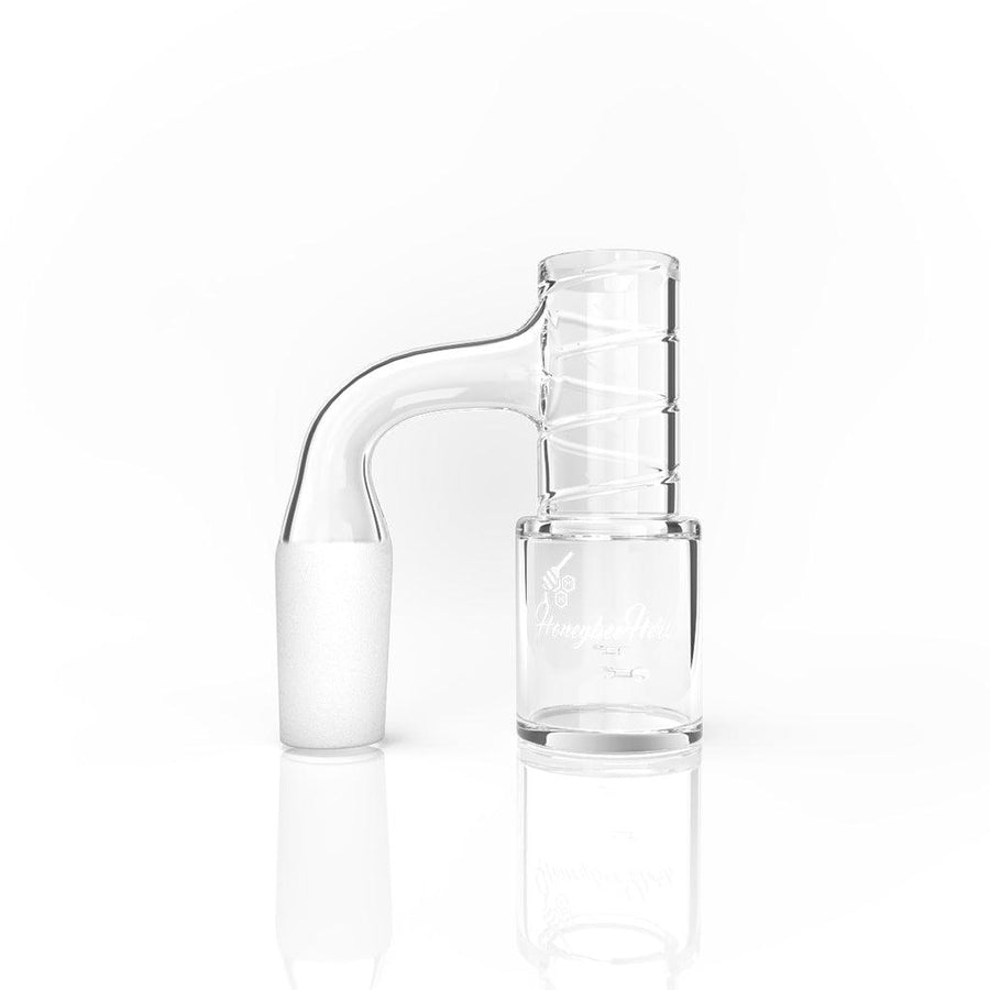 HONEY CHAMBER WHIRLWIND QUARTZ BANGER - 90° DEGREE | BL - High For Low