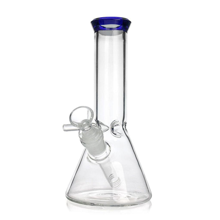 8 INCH COLOR TIP BEAKER BONG - High For Low