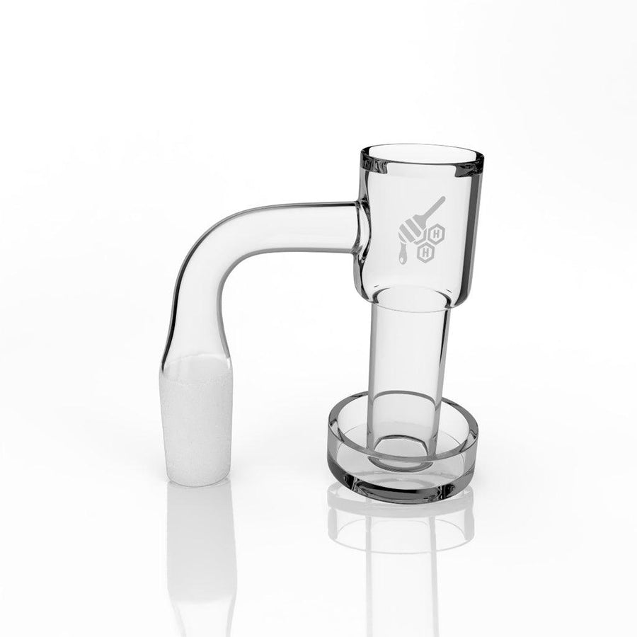 HONEYSUCKLE BEVEL QUARTZ BANGER - 90° DEGREE | YL - High For Low