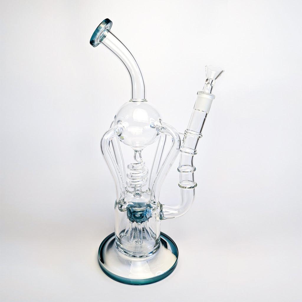 COIL AND SPRINKLER TREE DUAL PERC RECYCLER RIG - High For Low