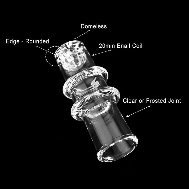 HONEYCOMB BARREL QUARTZ ENAIL | YL-CLOSEOUT - High For Low