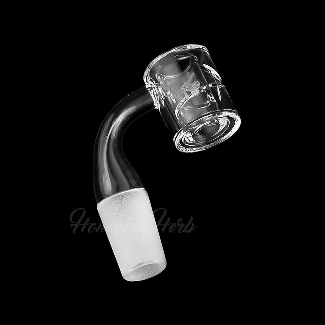 HONEY CHAMBER QUARTZ BANGER - 90° DEGREE | YL - High For Low