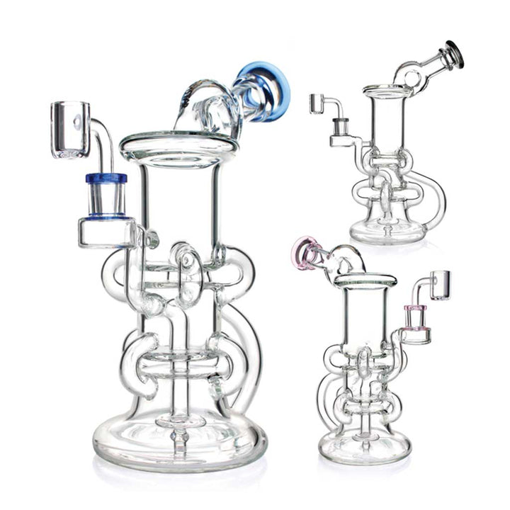 PHOENIX STAR 10 INCH RECYCLER DAB RIG WITH SPECIAL PERC