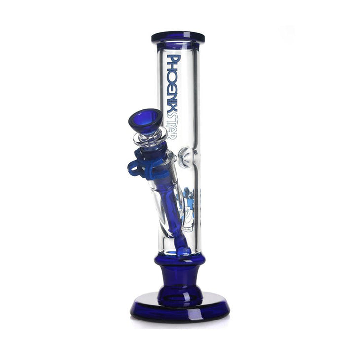 PHOENIX STAR NEW STRAIGHT TUBE BONG 10 INCHES - High For Low