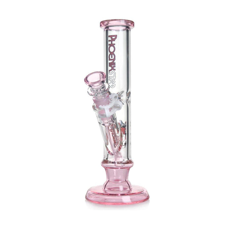 PHOENIX STAR NEW STRAIGHT TUBE BONG 10 INCHES - High For Low