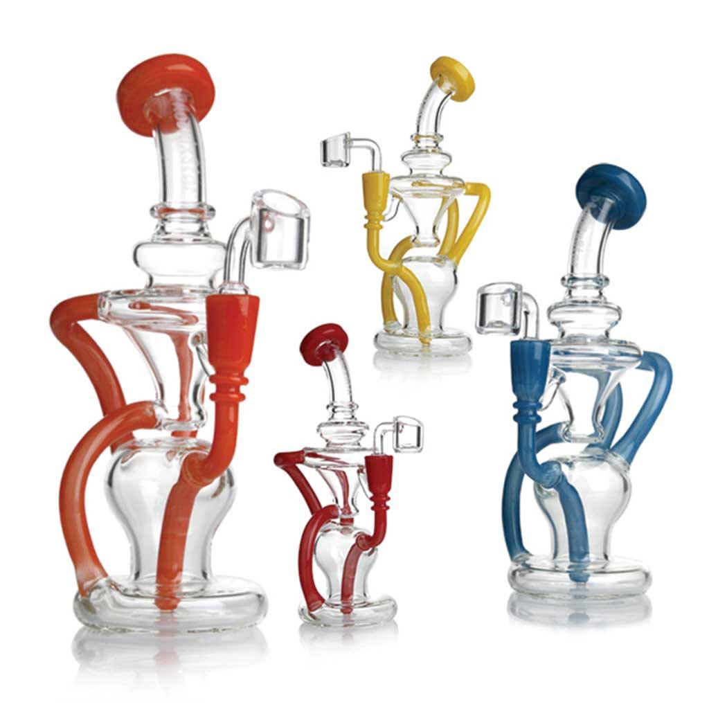 PHOENIX STAR 9 INCH MULTI ARMED RECYCLER DAB RIG