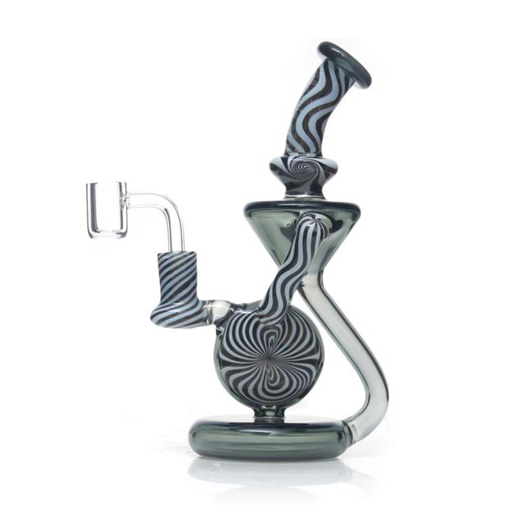 PHOENIX STAR AMERICAN NORTHSTAR GLASS & INSERT PERC RECYCLER DAB RIG - High For Low