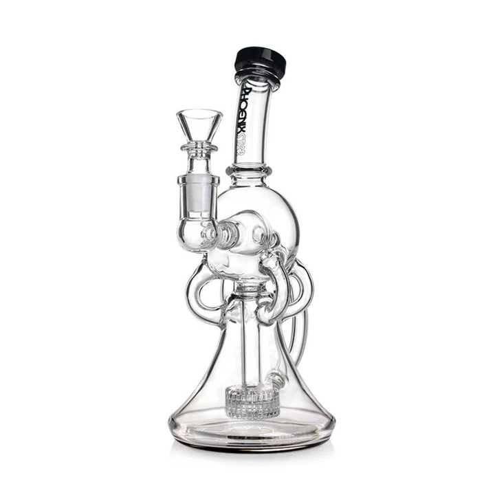 PHOENIX STAR 9 INCH GLOBE SHOWERHEAD RECYCLER DAB RIG