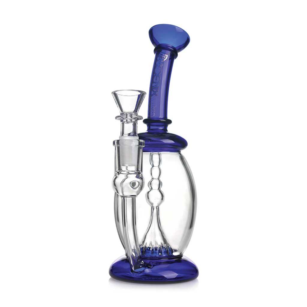 PHOENIX STAR FAB EGG BUBBLER WITH SHOWERHEAD PERC 8 INCH