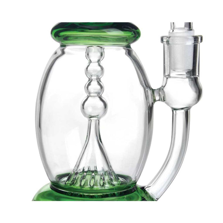 PHOENIX STAR FAB EGG BUBBLER WITH SHOWERHEAD PERC 8 INCH