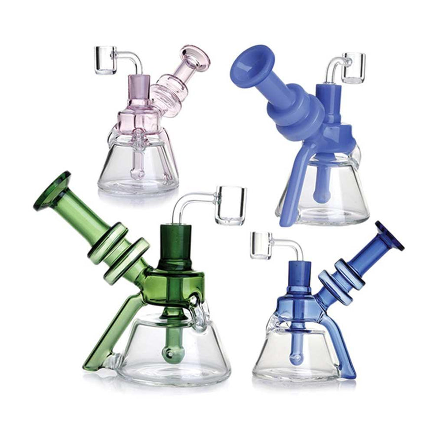 PHOENIX STAR SHOWERHEAD PERC 6.5 INCH RECYCLER DAB RIG