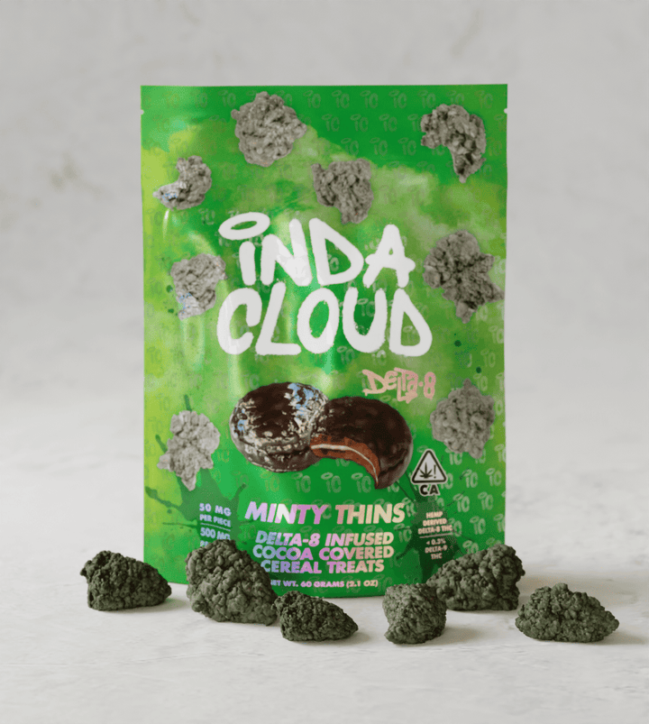 Minty Thins Delta 8 Cereal Treats 500 MG