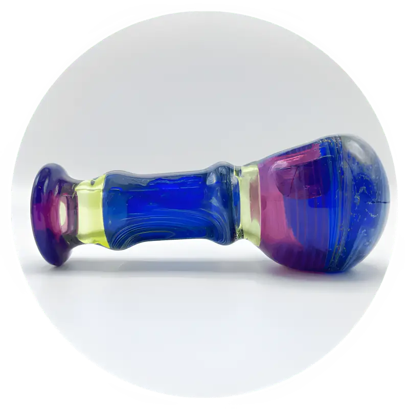 Wisdom of the Galaxy Pipe by Lear Glass